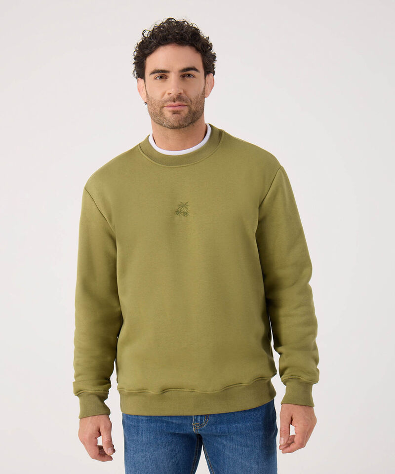 Buzo Cuello Redondo Unicolor 